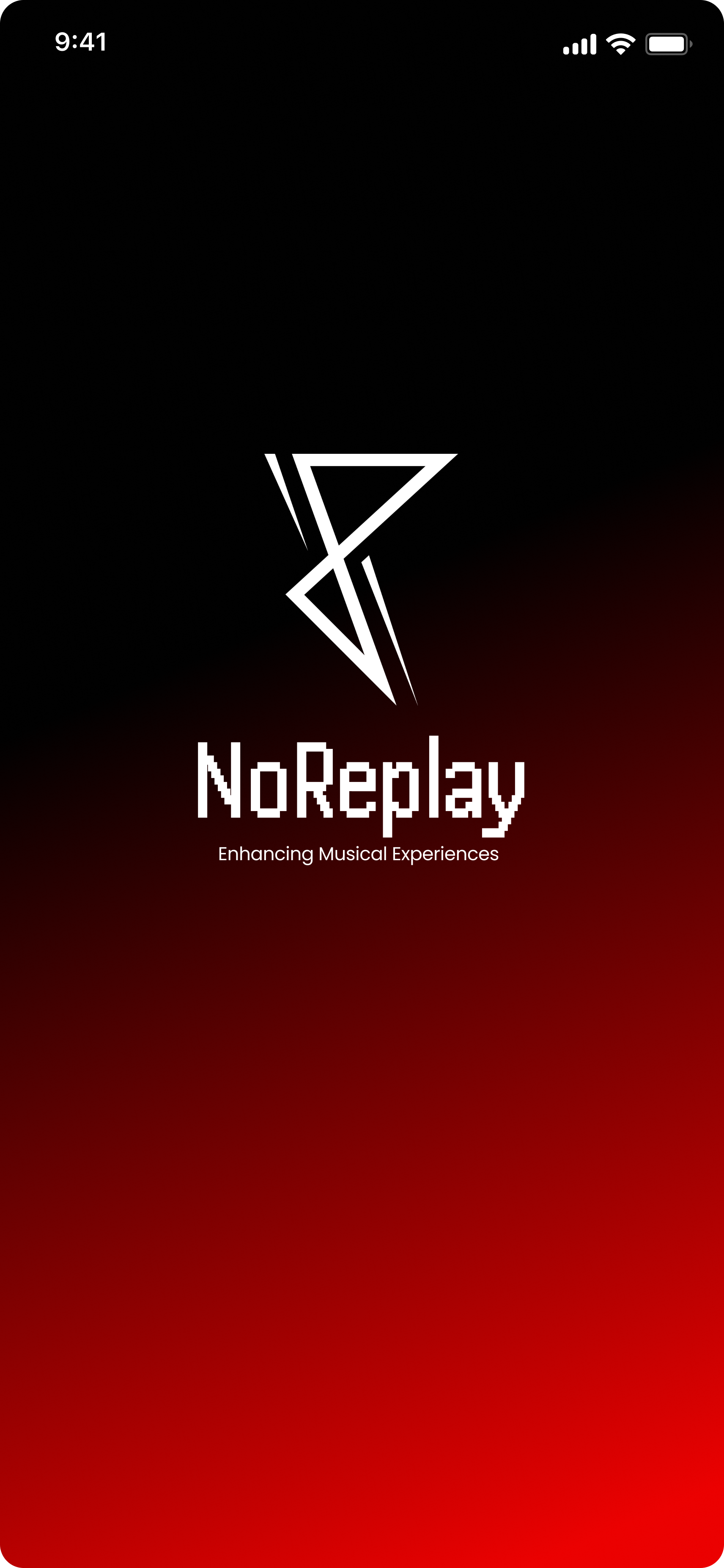 NoReplay App Interface